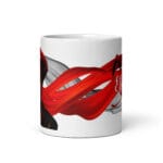 Taza blanca brillante Elegguá # 2 - Imagen 3