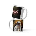 Taza blanca brillante Obatalá # 3