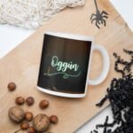 Taza blanca brillante Oggún # 1 - Imagen 2