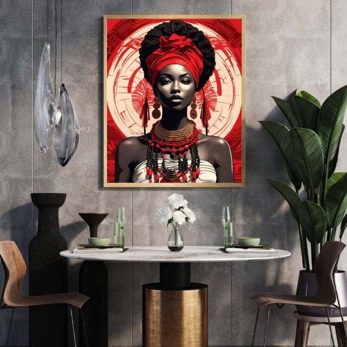 Posters mujer africana 02 | Exotica | Ashé | Yoruba - Imagen 4