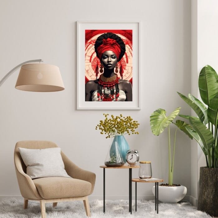 Posters mujer africana 02 | Exotica | Ashé | Yoruba - Imagen 3