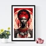 Posters mujer africana 02 | Exotica | Ashé | Yoruba - Imagen 2