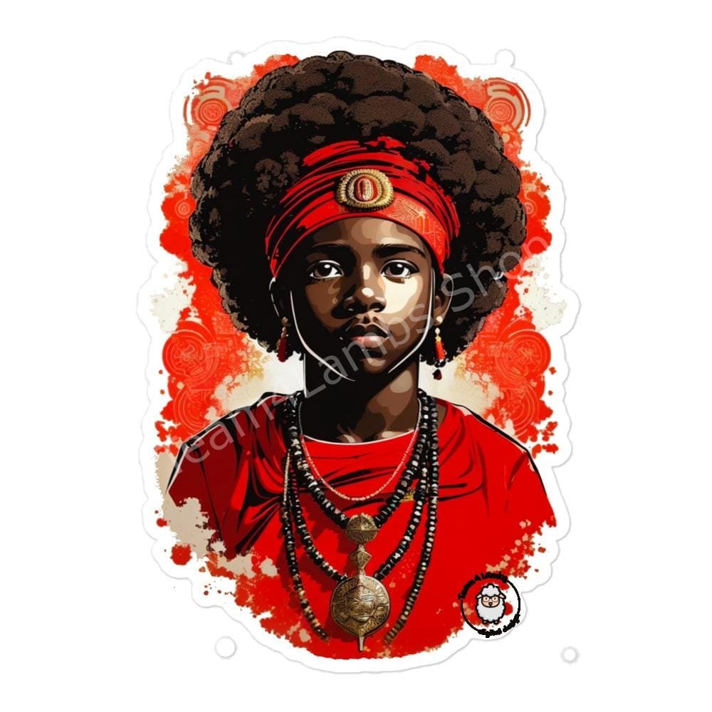 kiss-cut-stickers-white-5.5x5.5-default-651c6d41e2693.jpg Pegatinas Orishas Elegguá # 1 - Imagen 1