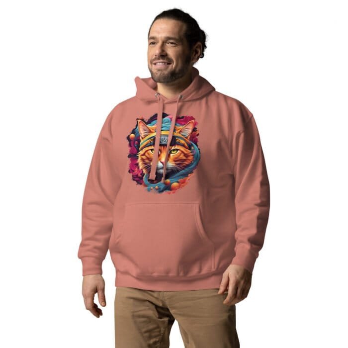 Sudadera con capucha Gato Ninja - Imagen 8