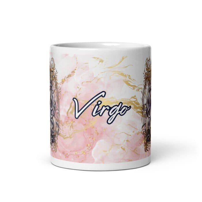 Taza de Virgo Art, Taza del Zodiaco, Signo Estelar de Virgo, Taza de Astrología, Taza de Café - Imagen 2