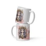 Taza de Virgo Art, Taza del Zodiaco, Signo Estelar de Virgo, Taza de Astrología, Taza de Café - Imagen 4