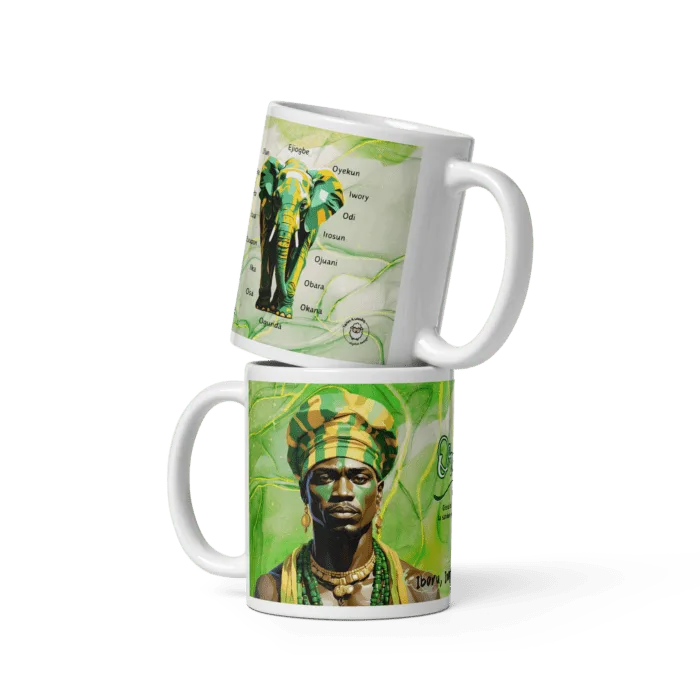 Taza blanca Orunmila - Imagen 4