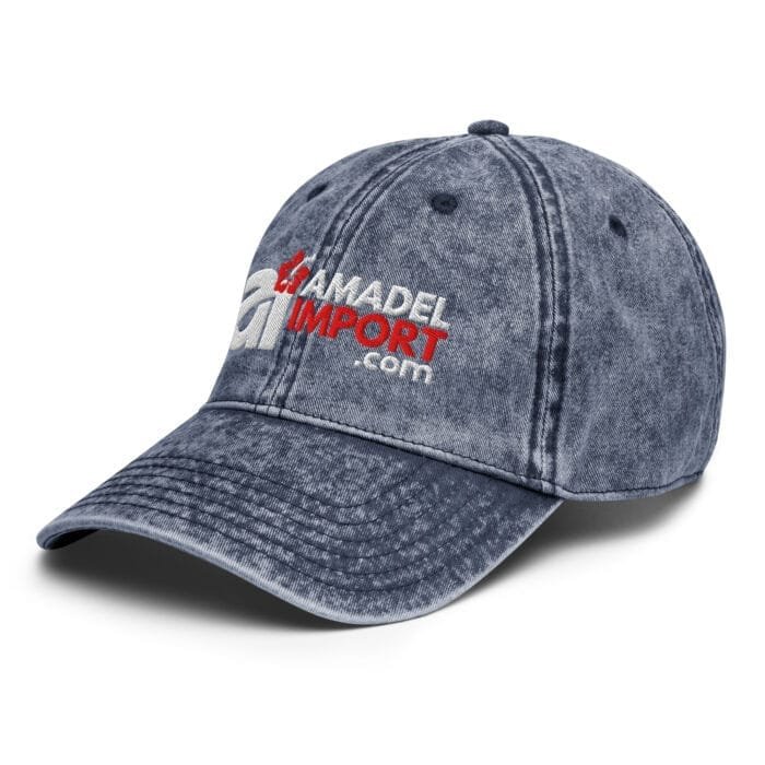 Gorra sarga algodón vintage - Imagen 2