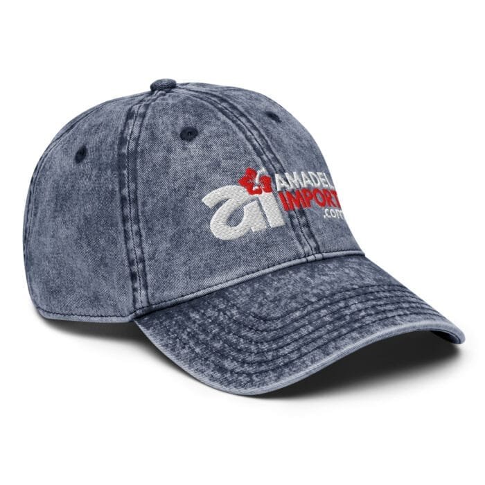 Gorra sarga algodón vintage - Imagen 4