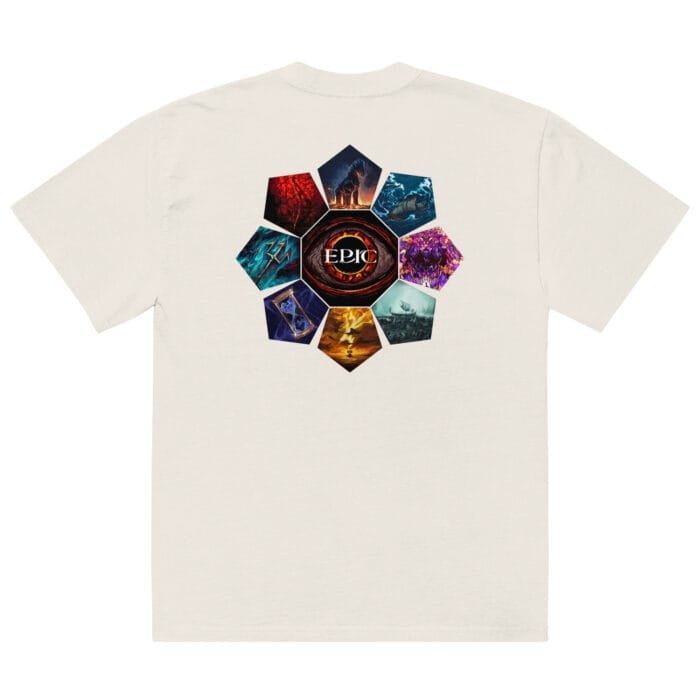 Camiseta oversize con efecto desgastado - Imagen 2