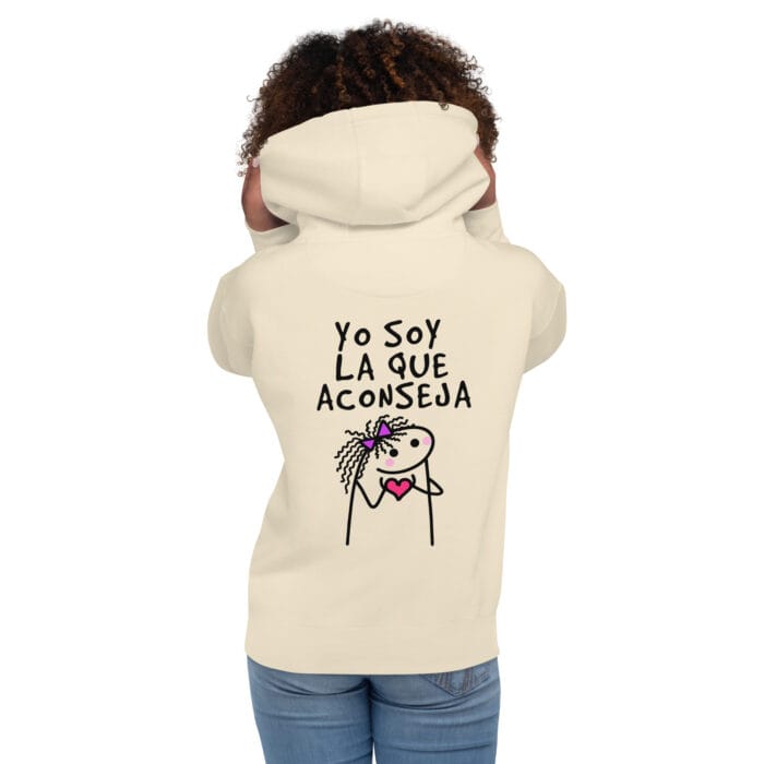Sudadera con Capucha "Yo Soy La Que Aconseja" - Imagen 7