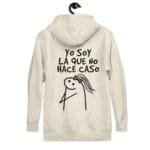 Sudadera con Capucha "Yo Soy La Que NO Hace Caso" - Imagen 5