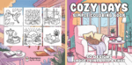 Cozy Days: Simple Coloring Book for Adults, Seniors and Beginners - Imagen 8