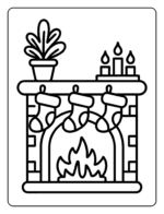 Bold & Easy Christmas Coloring Book for Kids - Imagen 6