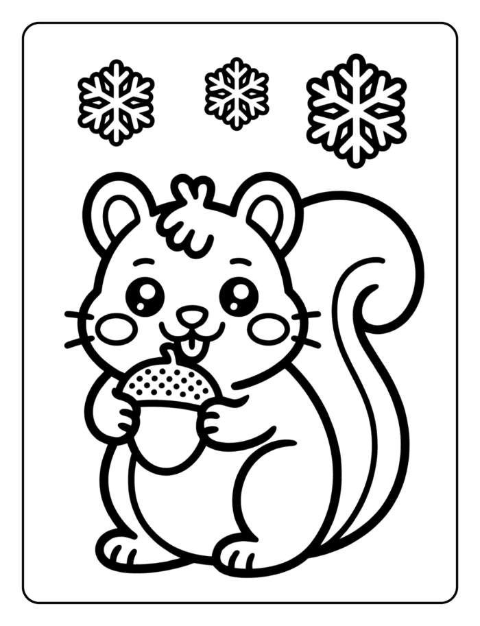 Bold & Easy Christmas Coloring Book for Kids - Imagen 4