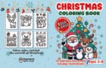 Bold & Easy Christmas Coloring Book for Kids - Imagen 7