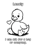 Toddler Emotions Coloring Book - Imagen 4