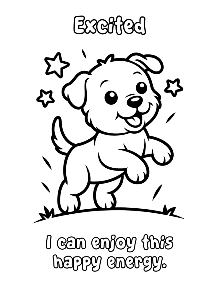 Toddler Emotions Coloring Book - Imagen 3