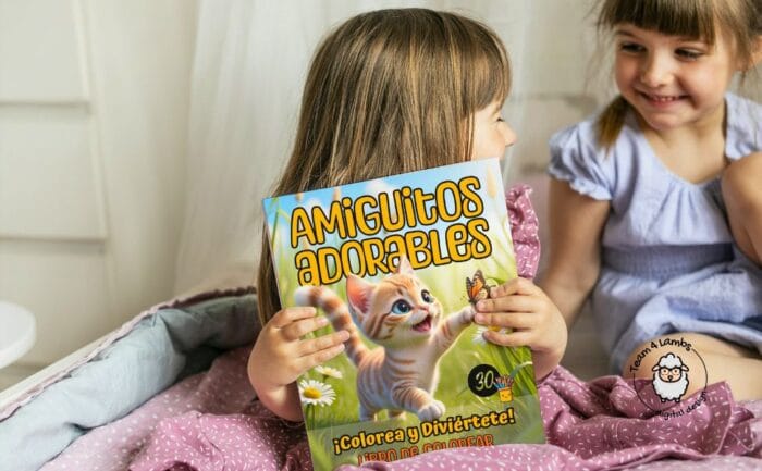 Amiguitos Adorables ¡Colorea y Diviértete! - Imagen 9