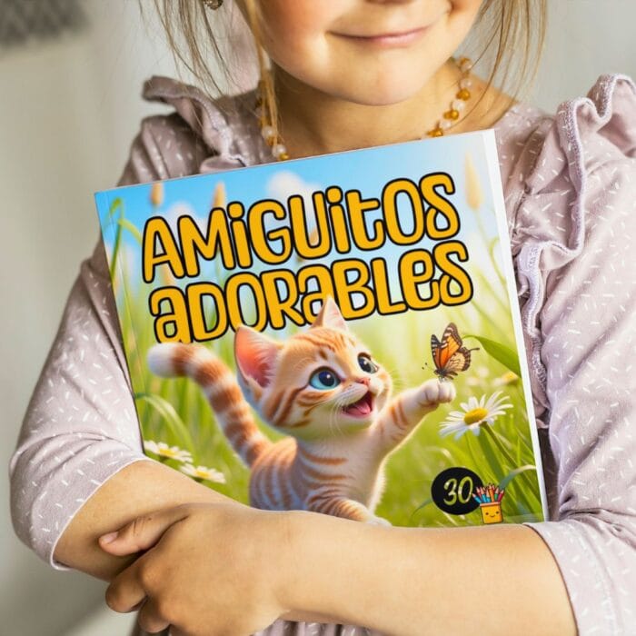 Amiguitos Adorables ¡Colorea y Diviértete! - Imagen 8