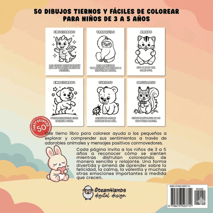 Mis Primeras Emociones Coloring Book - Imagen 2