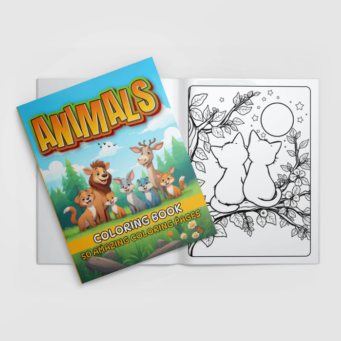 Animals Coloring Book - Imagen 3
