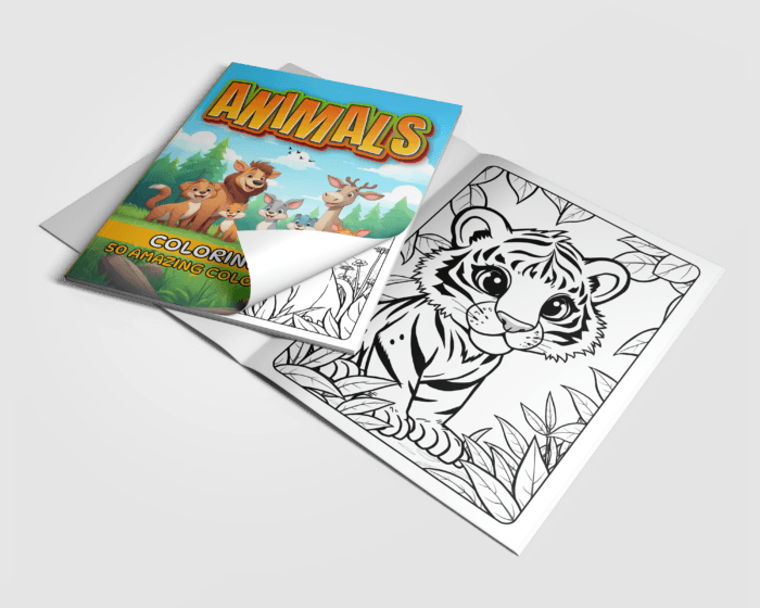 Animals Coloring Book - Imagen 6