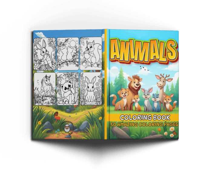 Animals Coloring Book - Imagen 5